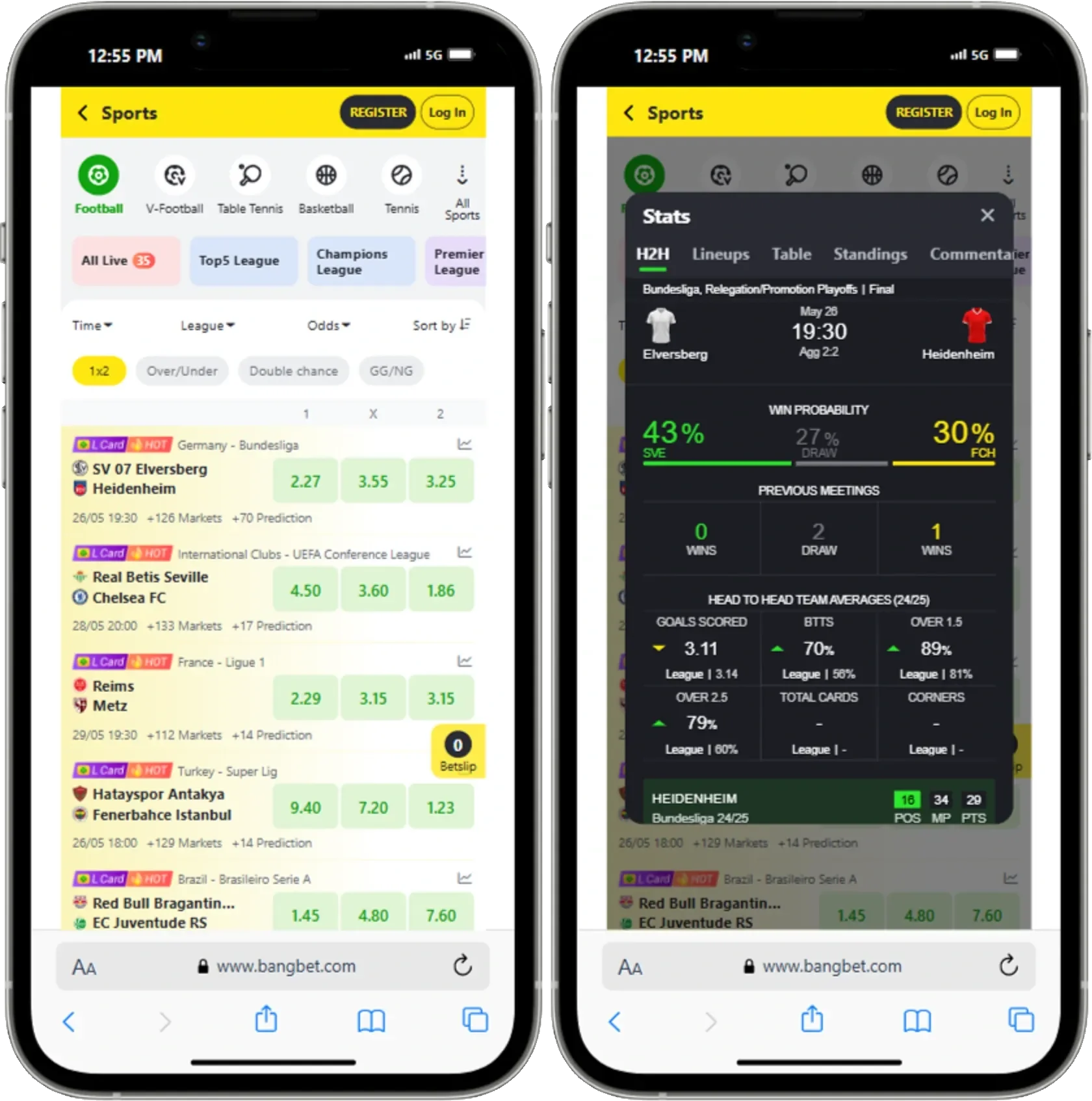 Bangbet Screenshot 2