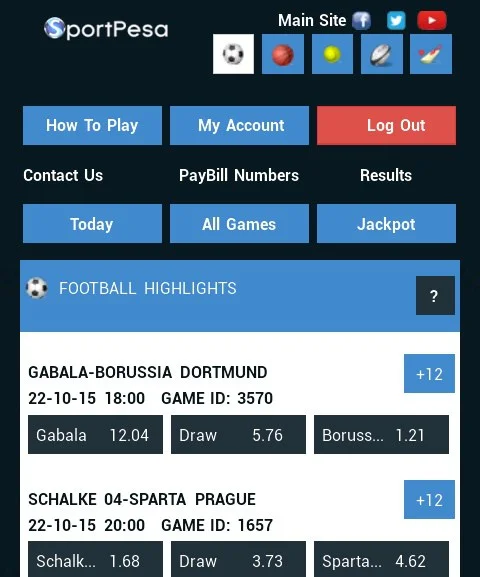 Sportpesa Screenshot 3