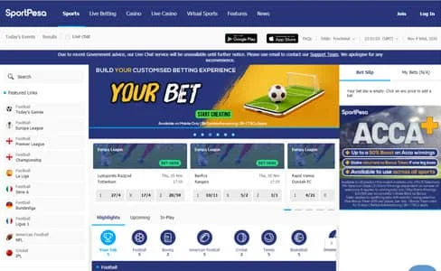 Sportpesa Screenshot 2